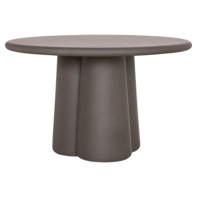 ROUND DINING TABLE NAYU HM6583.01 GREY FIBER CEMENT Φ120x73Hcm.