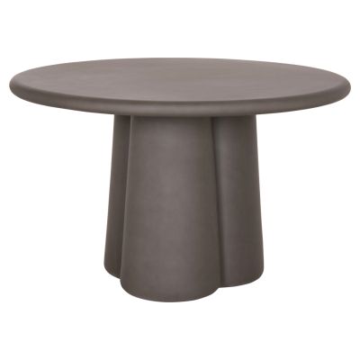 ROUND DINING TABLE NAYU HM6583.01 GREY FIBER CEMENT Φ120x73Hcm.
