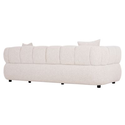 3-МЕСТЕН ​​ДИВАН НОРИКА - ПЛАТ ЕКРЮ- 228x91x72Hcm.