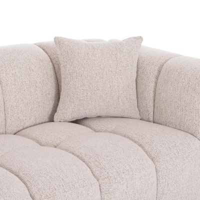 3-МЕСТЕН ​​ДИВАН НОРИКА - ПЛАТ ЕКРЮ- 228x91x72Hcm.