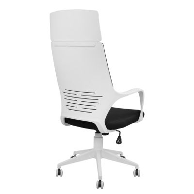 Офис стол HM1054.01 Черно-бяла рамка 64x61x126 см