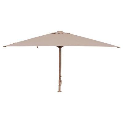 PROFESSIONAL UMBRELLA 4x4m GLADELL HM6605.02 HEAT TRANSFER ALUMINUM--ACRYLIC SHADE IN SAND BEIGE