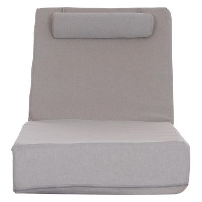 SUNLOUNGER CUSHION KIHEI HM21124 OLEFIN IN HERRINGBONE WITH FOAM FILLING 195x70x21Hcm.