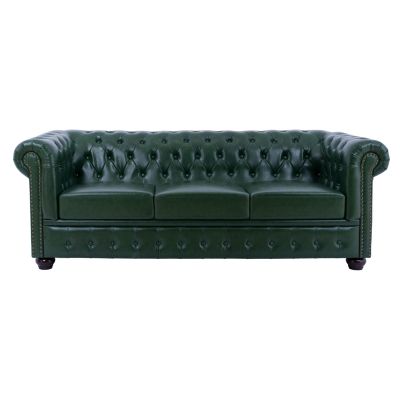СЕТ ЗА ХОЛ 3 ЧАСТИ MOBAR  T.CHESTERFIELD--КИПРАСОВО ЗЕЛЕНО