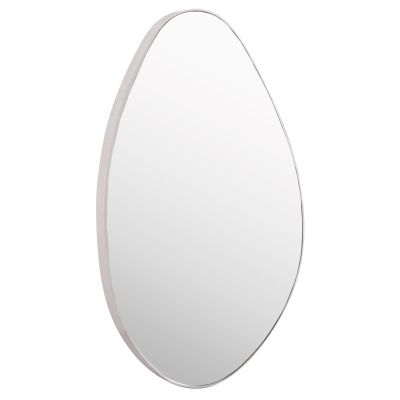 WALL MIRROR DROP HM4488.12 MDF FRAME IN WHITE 50x80Hcm.