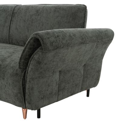 ЪГЛОВ ДИВАН MAILO-ЗЕЛЕН ПЛАТ 300x145x80Всм.