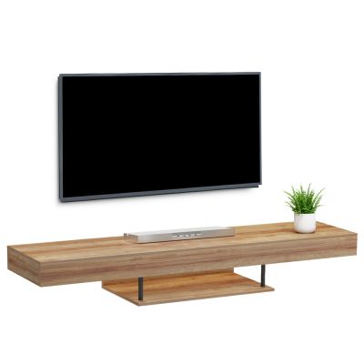 ТВ ШКАФЧЕТА С LED SAVOR  ДЪБ
