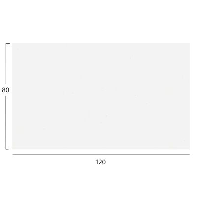 HPL TABLETOP HM5840.23 RECTANGULAR IN WHITE 120x80cm.