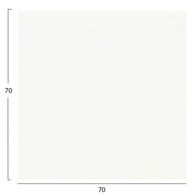 КВАДРАТЕН HPL ПЛОТ -БЯЛ 70x70см.