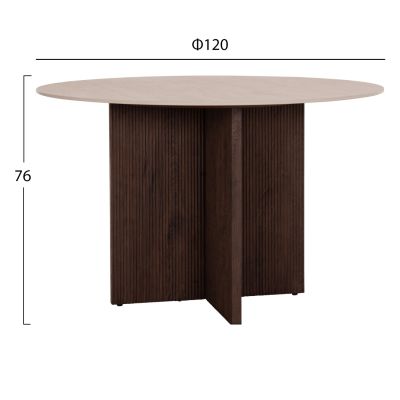 DINING SET 5PCS SKY HM10945.03 CERAMIC TOP--FABRIC IN TAUPE & BLACK METAL LEGS
