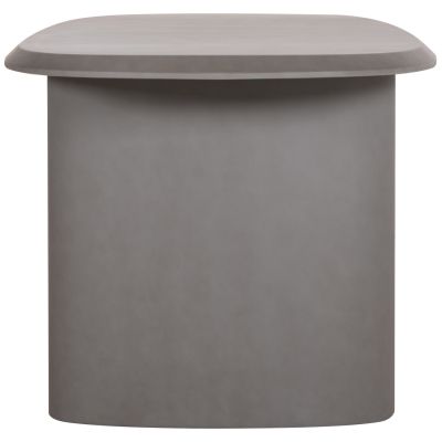 ТРАПЕЗАРНА МАСА OVAL GLEN -СИВО 260x95x75Всм