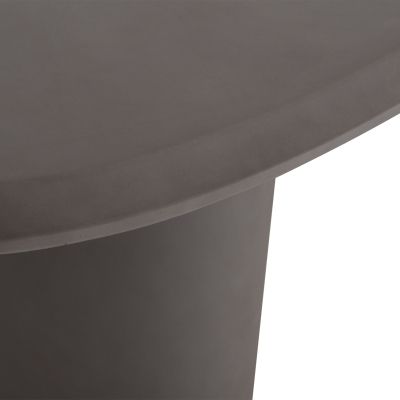 ТРАПЕЗАРНА МАСА OVAL GLEN -СИВО 260x95x75Всм