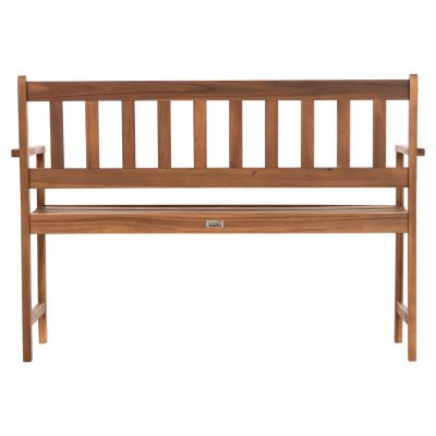 OUTDOOR BENCH 2-SEATER FORNEL HM6546 ACACIA WOOD IN NATURAL COLOR 122x56x85Hcm.
