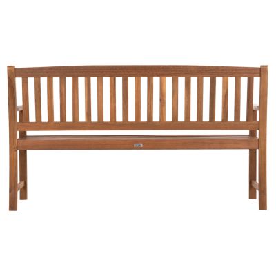OUTDOOR BENCH 3-SEATER GEORGE HM6548 ACACIA WOOD IN NATURAL COLOR 160x62x90Hcm