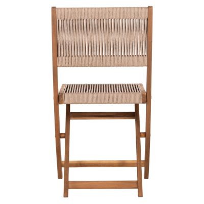 Сгъваем стол SIGGE-бежово 51x43x82 см (височина).