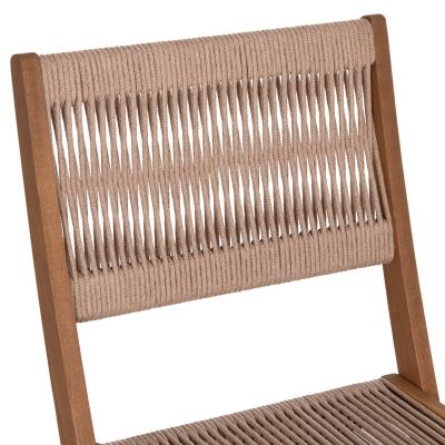 Сгъваем стол SIGGE-бежово 51x43x82 см (височина).