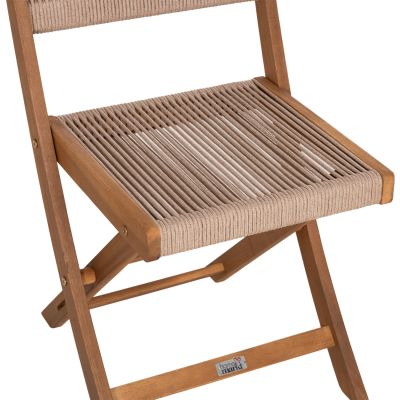 Сгъваем стол SIGGE-бежово 51x43x82 см (височина).