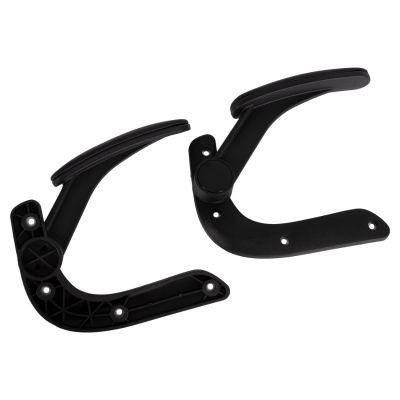 REPLACEMENT FLIP-UP ARMS 2PCS SET FOR OFFICE CHAIR HM1197.01 BLACK