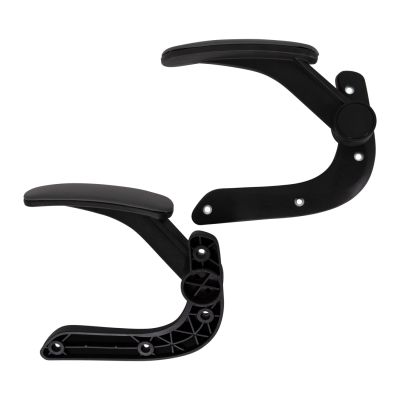 REPLACEMENT FLIP-UP ARMS 2PCS SET FOR OFFICE CHAIR HM1197.03 BLACK-GREY