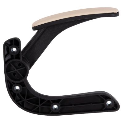 REPLACEMENT FLIP-UP ARMS 2PCS SET FOR OFFICE CHAIR HM1197.04 BLACK-BEIGE