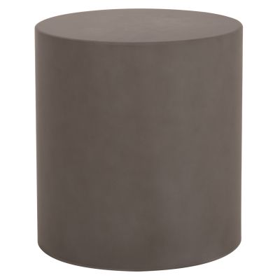 ROUND SIDE TABLE KYOKO HM6592.01 GREY FIBER CEMENT Φ40x43Hcm