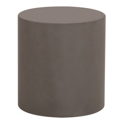 ROUND SIDE TABLE KYOKO HM6592.01 GREY FIBER CEMENT Φ40x43Hcm