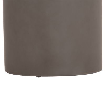 ROUND SIDE TABLE KYOKO HM6592.01 GREY FIBER CEMENT Φ40x43Hcm
