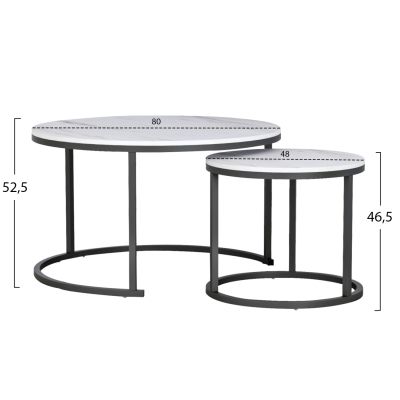 STUDENT PACK LIVING ROOM 5PCS HM21295 SONAMA/GREY/WHITE