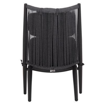 Шезлонг за релакс Remus -цвят тъмно сиво/антрацит 63 x 87 x 94 см.