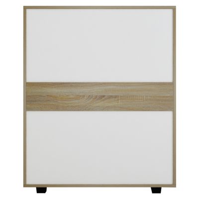 Скрин THORG - цвят сонама-white- 80Χ40Χ100H cm.