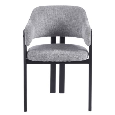 Трапезен стол DIRENO– сива 57x58x81,5 см (в).