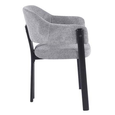Трапезен стол DIRENO– сива 57x58x81,5 см (в).