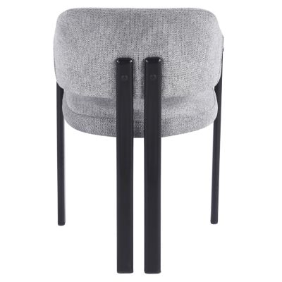 Трапезен стол DIRENO– сива 57x58x81,5 см (в).