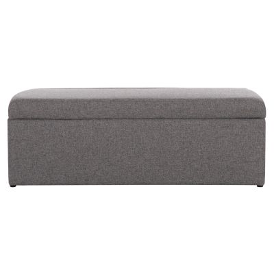 STOOL WITH FOLDING BUNK BED & MATTRESS INGE HM3343.01 GREY FABRIC 116x74x40Hcm.