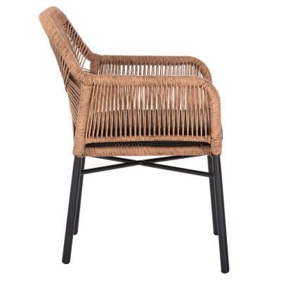 Алуминиев стол TOPIN 57x65x84Hcm