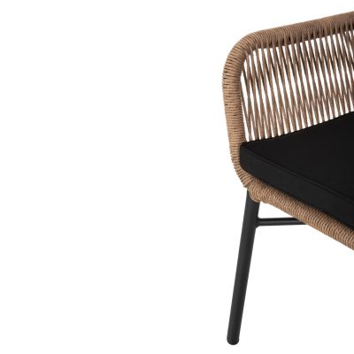 Алуминиев стол TOPIN 57x65x84Hcm