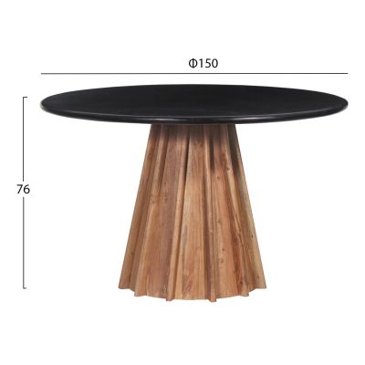 DRAXX Round Dining Table Ø150 × 76 cm