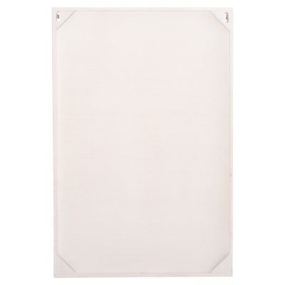 WALL DECOR PANEL RECTANGLE SERIES SANTORINI HM4531 MDF IN OFF WHITE COLOR-DECOR IN BEIGE 80x4.5(thickness)x120Hcm.