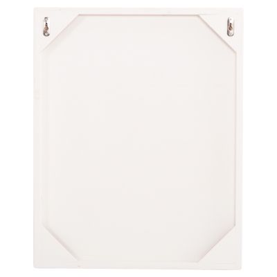 WALL DECOR PANEL RECTANGLE SERIES SANTORINI ΗΜ4535 MDF IN OFF WHITE COLOR-DECOR IN BEIGE 48x4.5(thickness)x60Hcm.