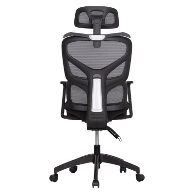 OFFICE CHAIR APEX HM1227.01 BLACK MESH FABRIC & PP 70x66x113-130Hcm.