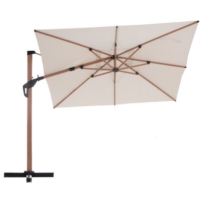 PROFESSIONAL UMBRELLA JAVANTE HM6622.02 HEAT TRANSFER ALUMINUM--BEIGE SHADE 3x3x2.56Hm