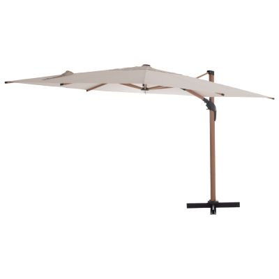 PROFESSIONAL UMBRELLA JAVANTE HM6622.02 HEAT TRANSFER ALUMINUM--BEIGE SHADE 3x3x2.56Hm