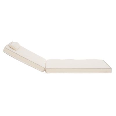 Възглавница за шезлонг Sifnos Beige - 196(117+1+78)x58x8 cm