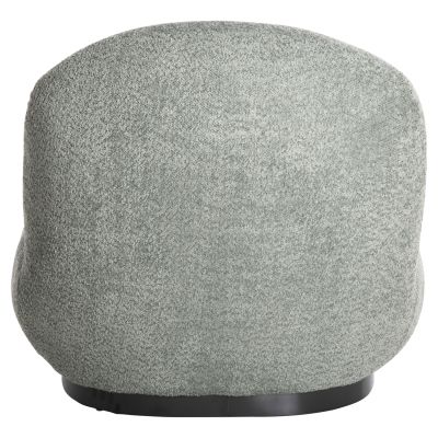 ARMCHAIR BEANY HM9591.05 PISTACHIO GREEN BOUCLE FABRIC 82x82x80Hcm.
