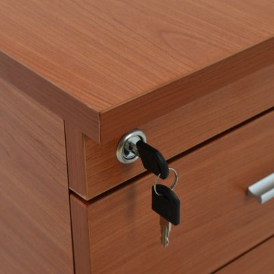 Office set 2 pieces cherry color HM10211.03