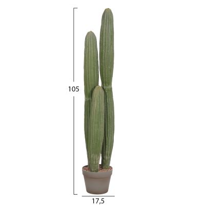 ДЕКОРАТИВНО СИНТЕТИЧНО РАСТЕНИЕ В САКСИЯ КАКТУС 105Hcm.