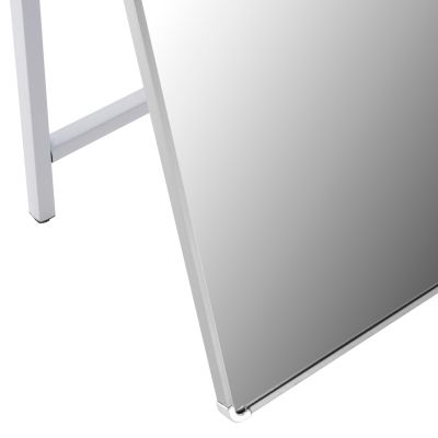FLOOR STANDING MIRROR JOELY HM9578.40 ALUMINUM FRAME IN SILVER COLOR 40x31x160Hcm.