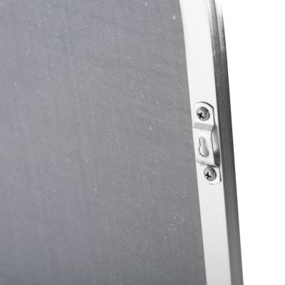 FLOOR STANDING MIRROR JOELY HM9578.40 ALUMINUM FRAME IN SILVER COLOR 40x31x160Hcm.