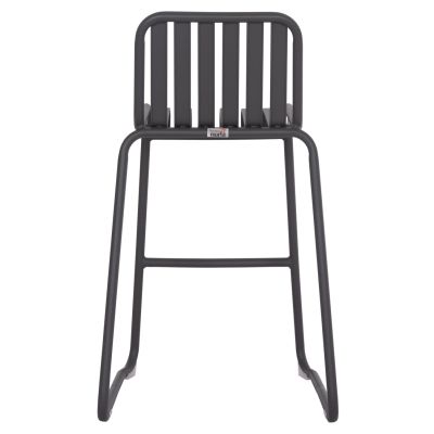 Бар стол Rachel - сив цвят 47x56.5x98.5всм.