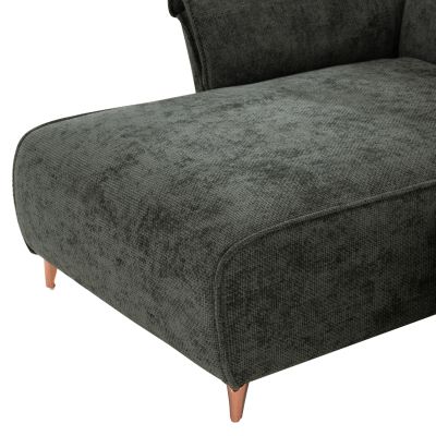 Ъглов разтегателен диван MAILO – зелен 300x145x80Всм.
